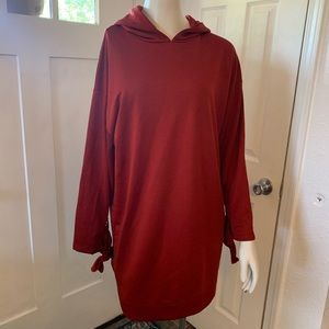 Zara hooded dress